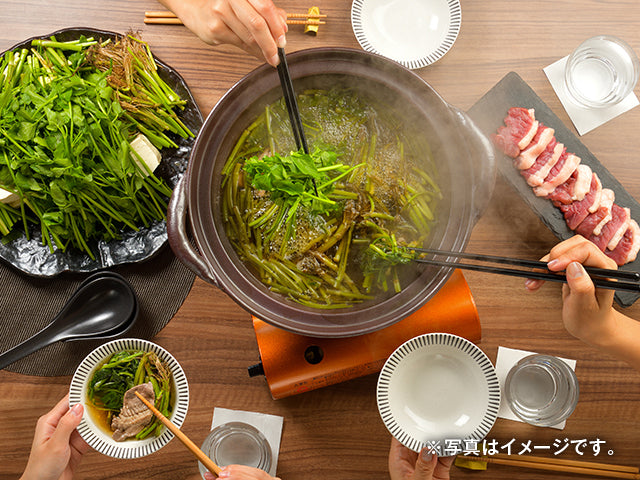 野田鴨 せり鍋セット 4～5人前【漁亭浜や】 – 宮城県内各地の美味しい
